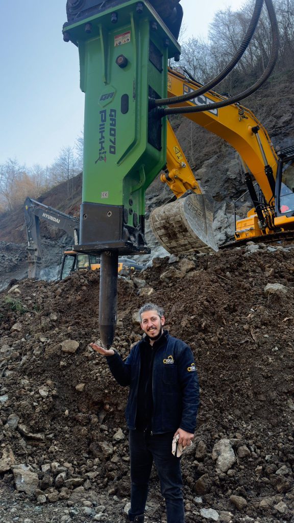 piikki hidrolik kırıcı GA 070